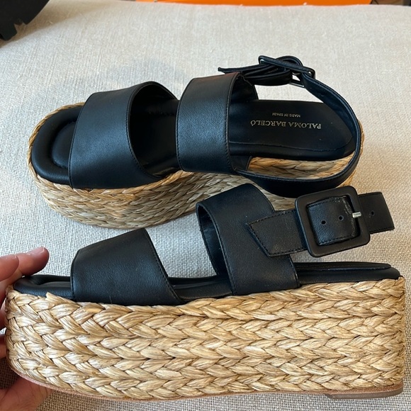 Anthropologie New Paloma Barcelo platform comfortable Espadrille super chic 🌈 - Picture 7 of 10